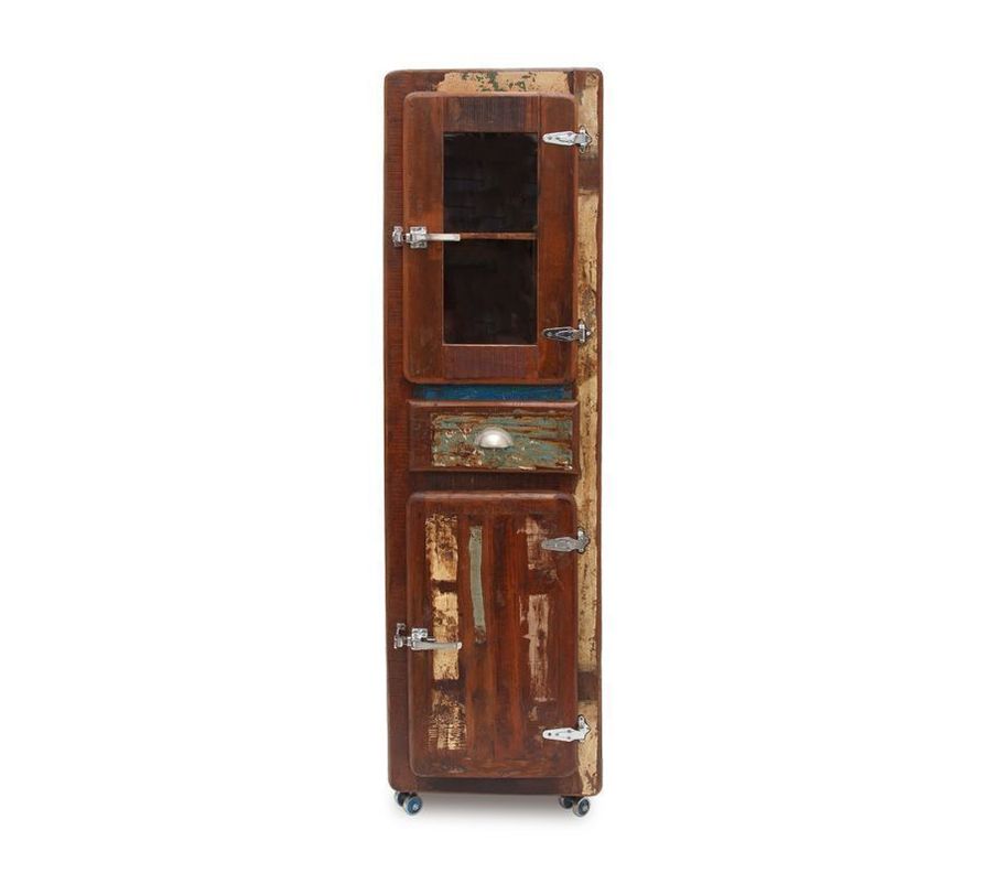 Vitrina Mysore hecha de madera -0