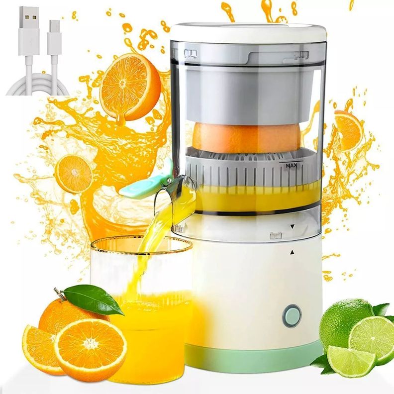 Exprimidor De Fruta Eléctrico Maquina Naranja Extractor Jugo-0