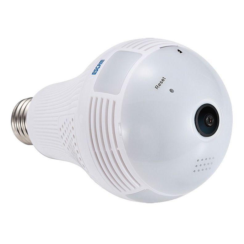 Camara IP WiFi Panoramica Ampolleta Escam QP136-5