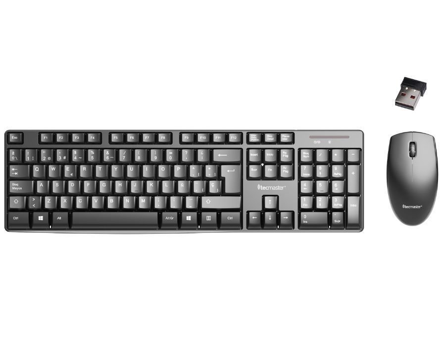 Combo Teclado +  Mouse Inalambrico Tecmaster-2