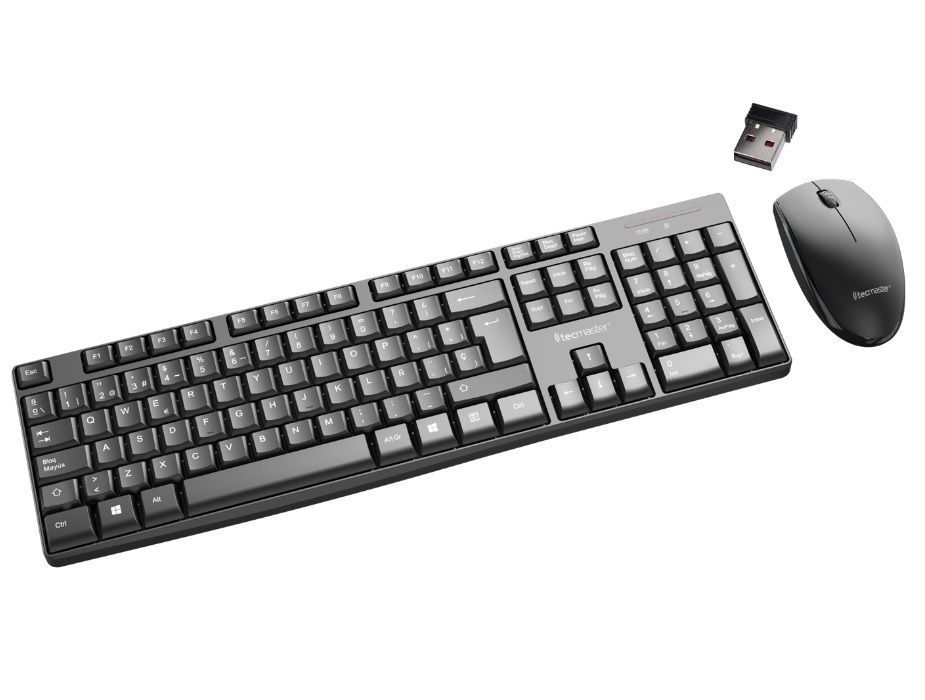 Combo Teclado +  Mouse Inalambrico Tecmaster-3