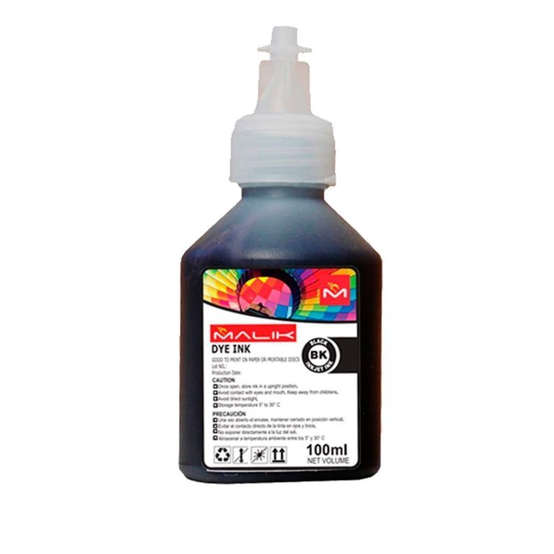 Tinta Negra 100ml Compatible Brother D60BK MFC-T925DW Negro