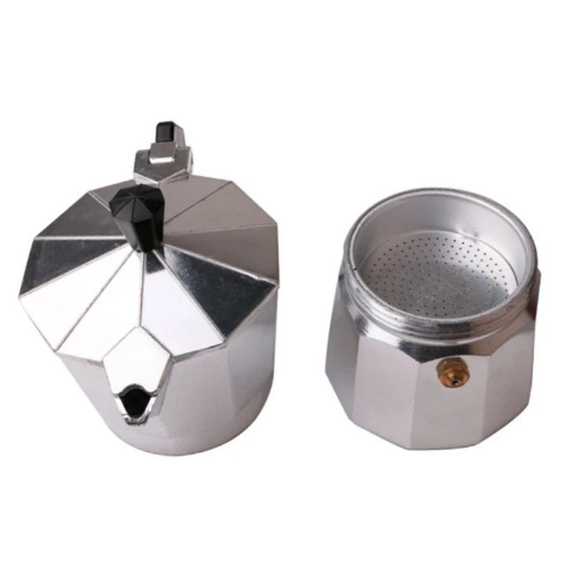 Cafetera Italiana Manual, Cafeteras Express 3 Tazas Portátil-1