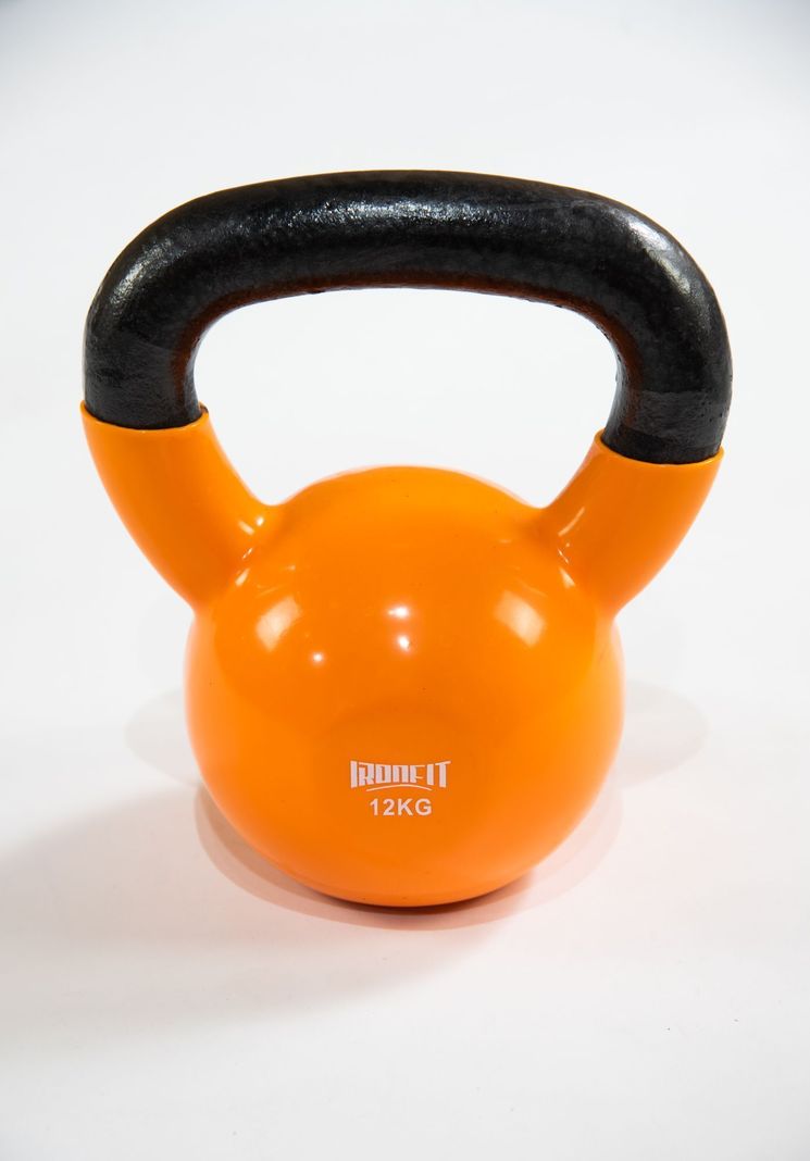 Kettlebell 12 kg Naranja-0