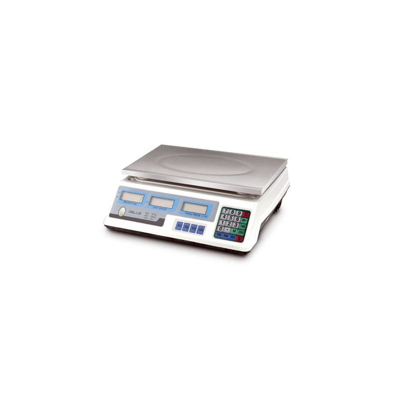Balanza Pesa Digital Para Almacenes De 40kg Recargable - Puntostore-0