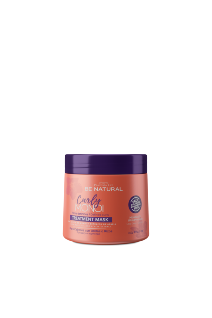 Mascarilla Rizos Definidos Curly Monoi  Be Natural 350ml-0