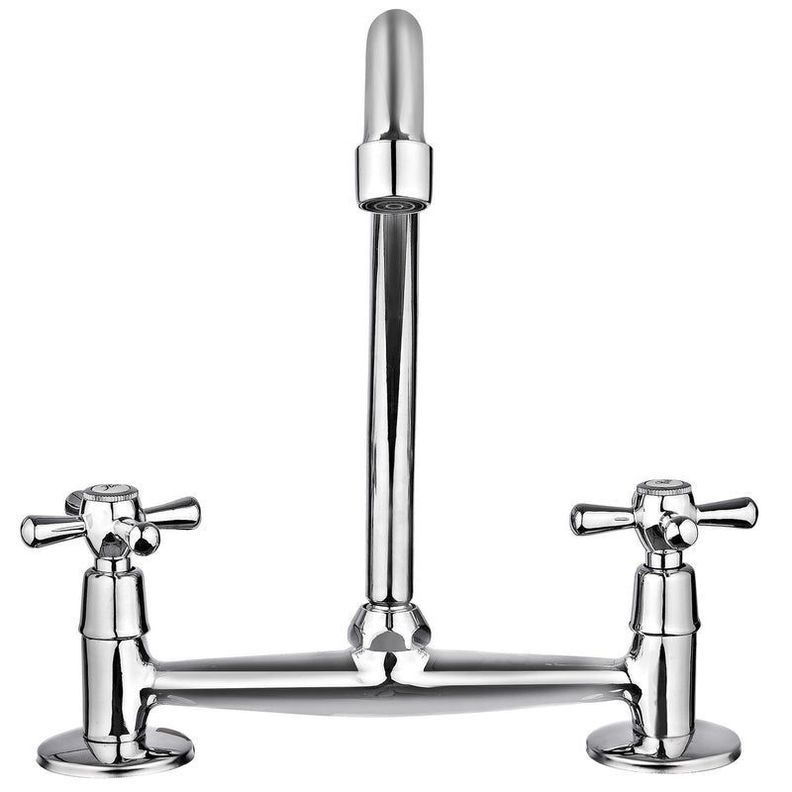 Combinación Llave Grifo Lavaplatos Fregadero Cruz-1
