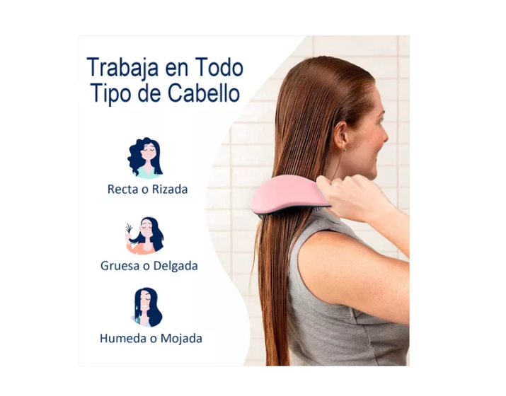 Cepillo Desenredante Anticaída De Cabello Y Anti Frizz-2
