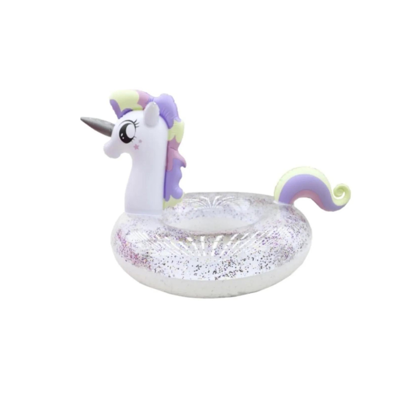 Flotador De Piscina Unicornio 90Cm Bebes Niños-2