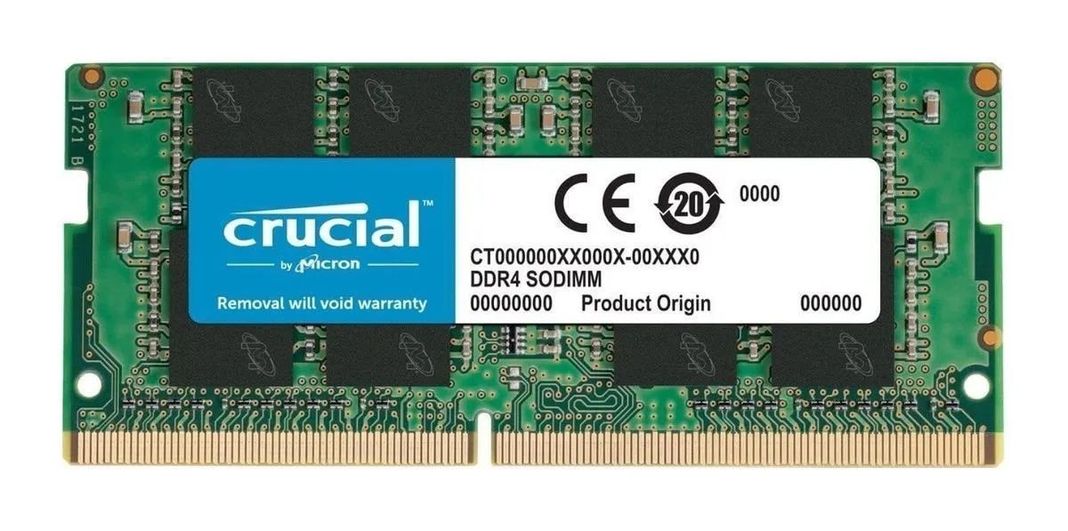 Memoria RAM color verde 8GB 1 Crucial CT8G4SFRA32A