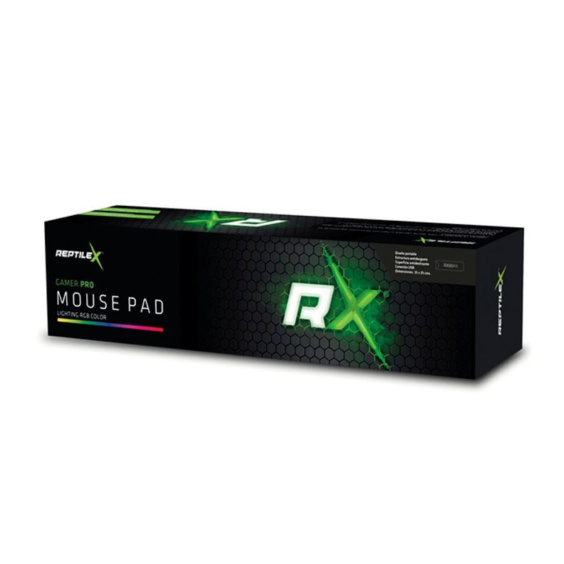 Mouse Pad Gamer Lighting RGB 90x40cm Reptilex-1