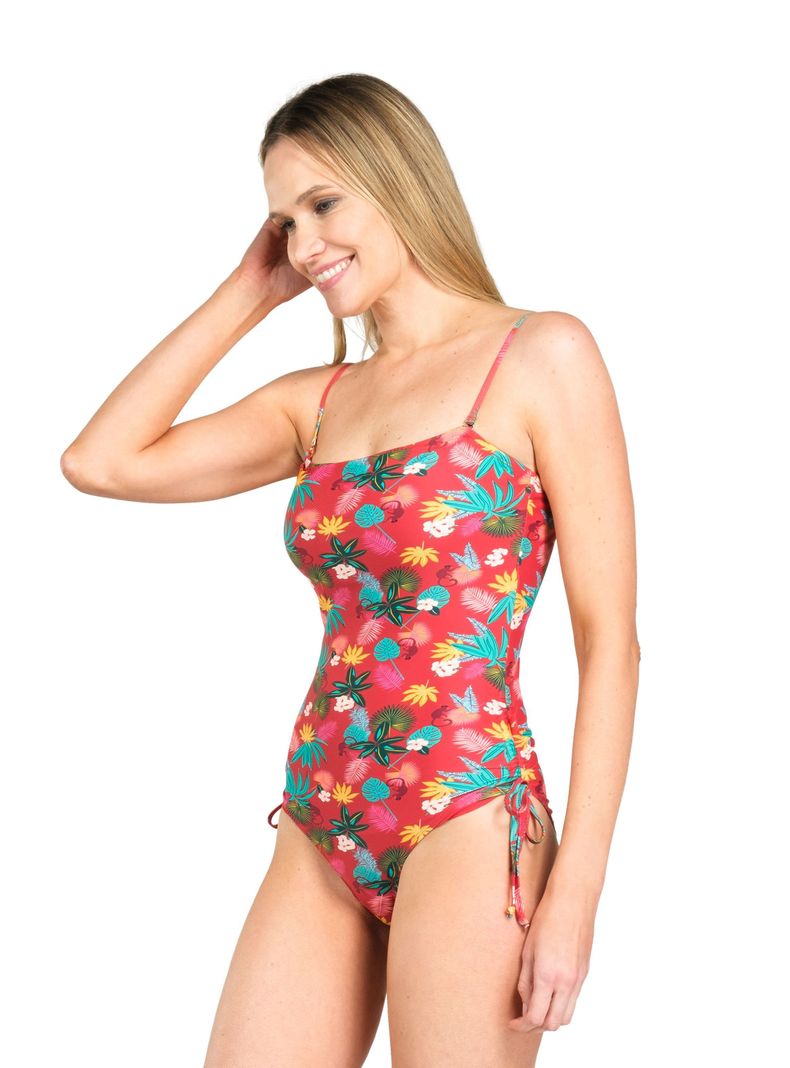 Traje De Baño Reductor Y Control De Abdomen Caffarena-2