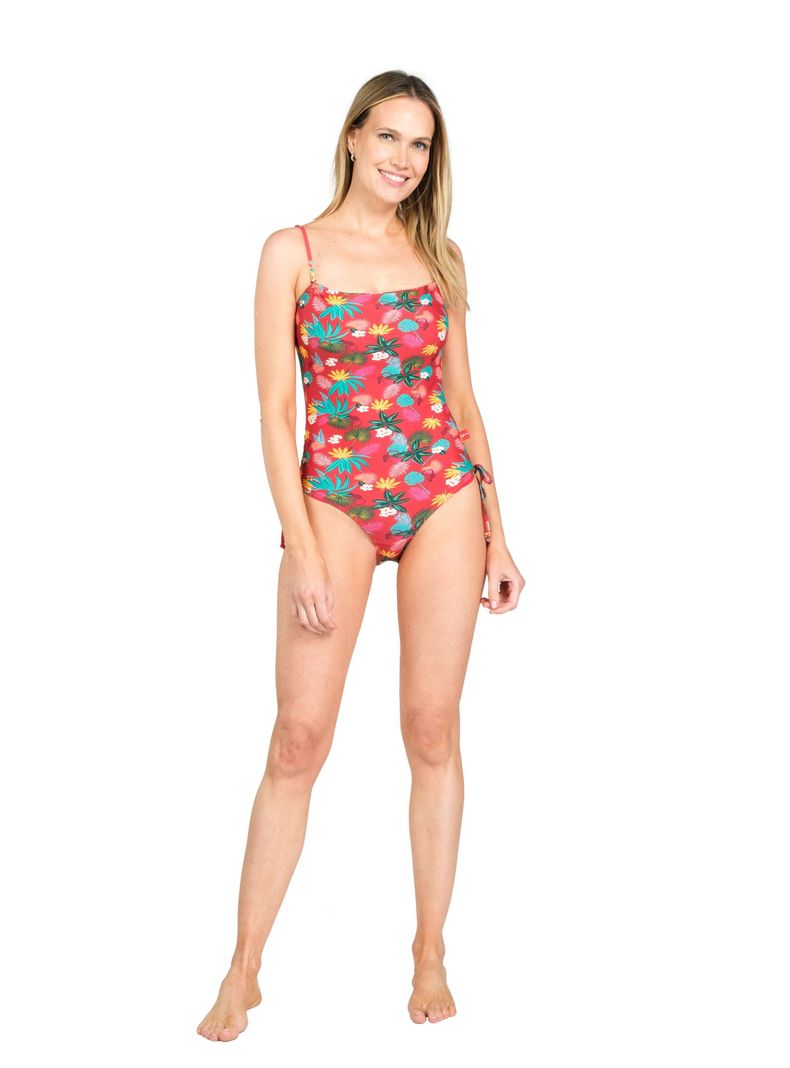 Traje De Baño Reductor Y Control De Abdomen Caffarena-0