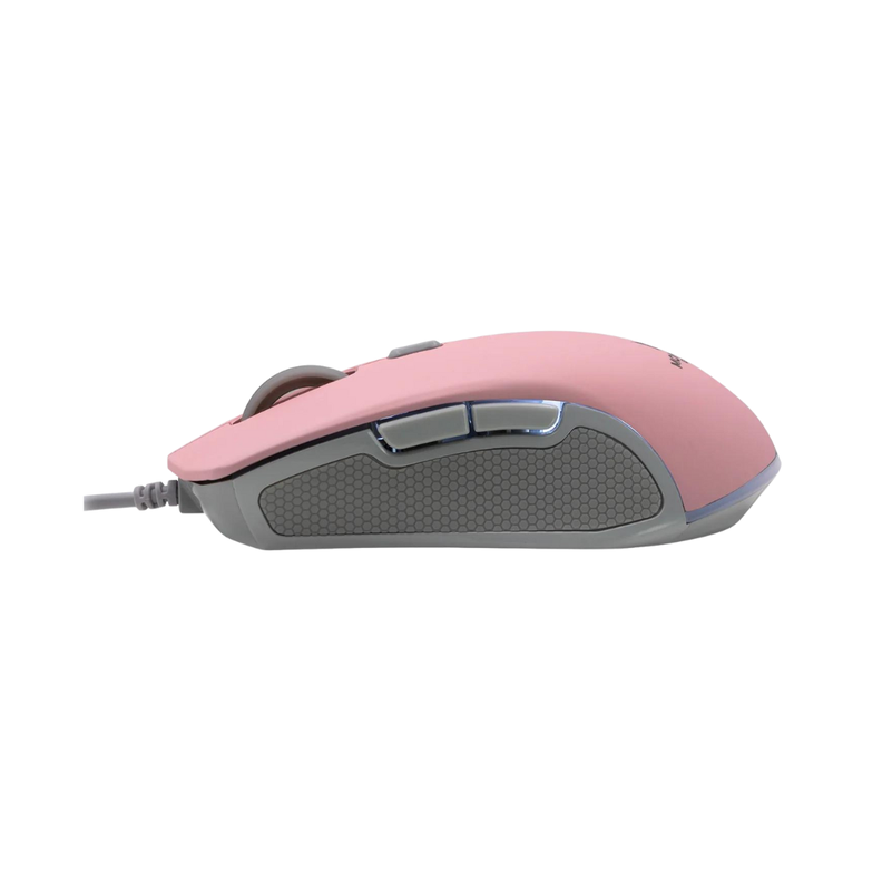 Mouse Gamer Rosado Playful 6 Botones-3