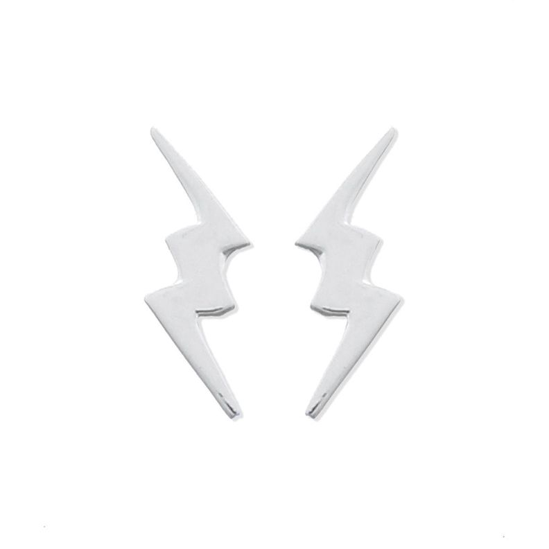 Aros Aritos Rayo Plata - MABELITA-0