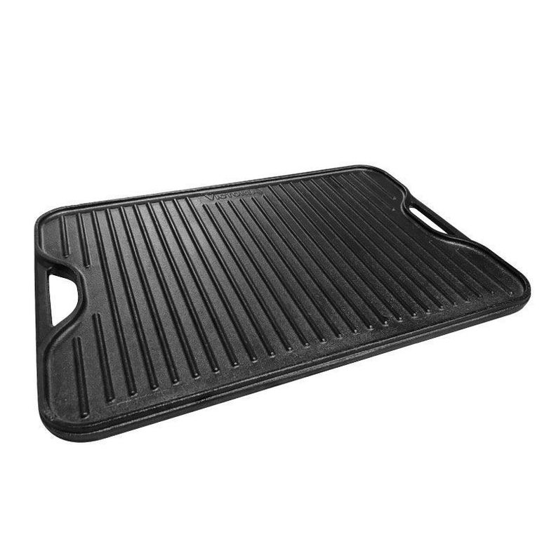 Plancha para Asar de Hierro Fundido 50 x 35cm-0
