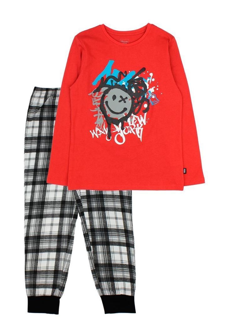 Pijama junior niño grafitti 358-0