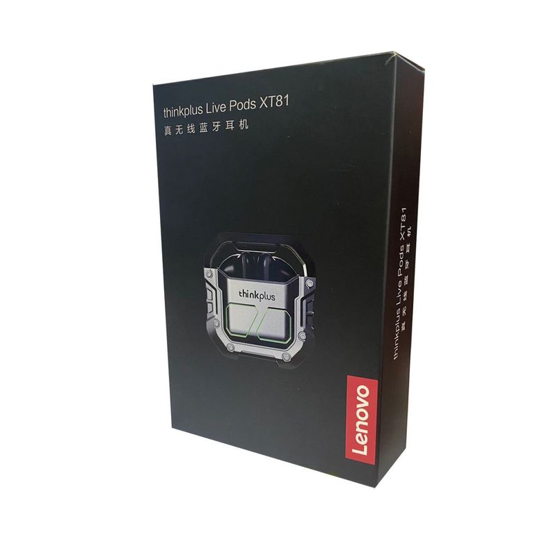 Audifonos TWS Lenovo Gamer XT81 Bluetooth Azul-2