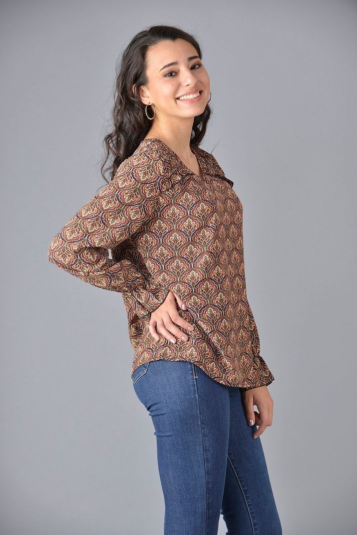 Bluson estampado burdeo-2