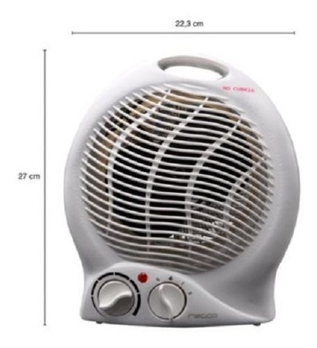Calefactor Eléctrico Portátil - Termoventilador -3