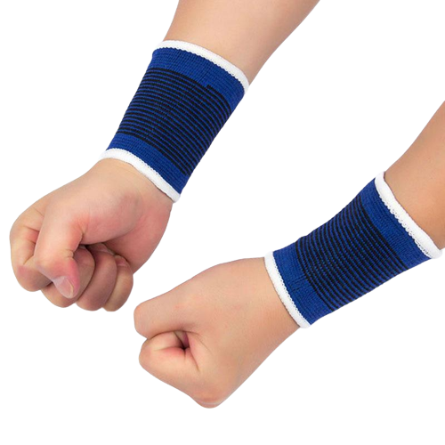 Par Muñequeras Elasticas Tendinitis-0