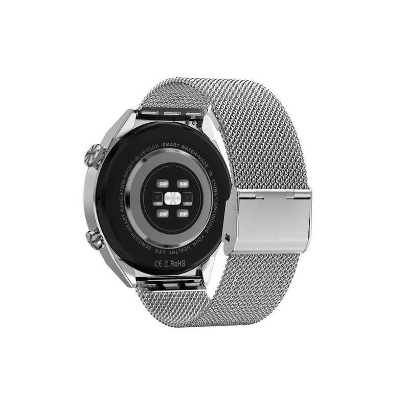 Smartwatch Reloj Inteligente Bluetooth llamadas DT3 PRO MAX - Plata Metal/Silicona-7