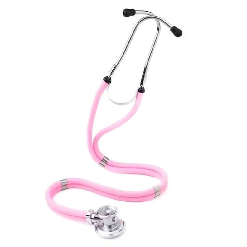 Estetoscopio médico fonendoscopio Rosado-0