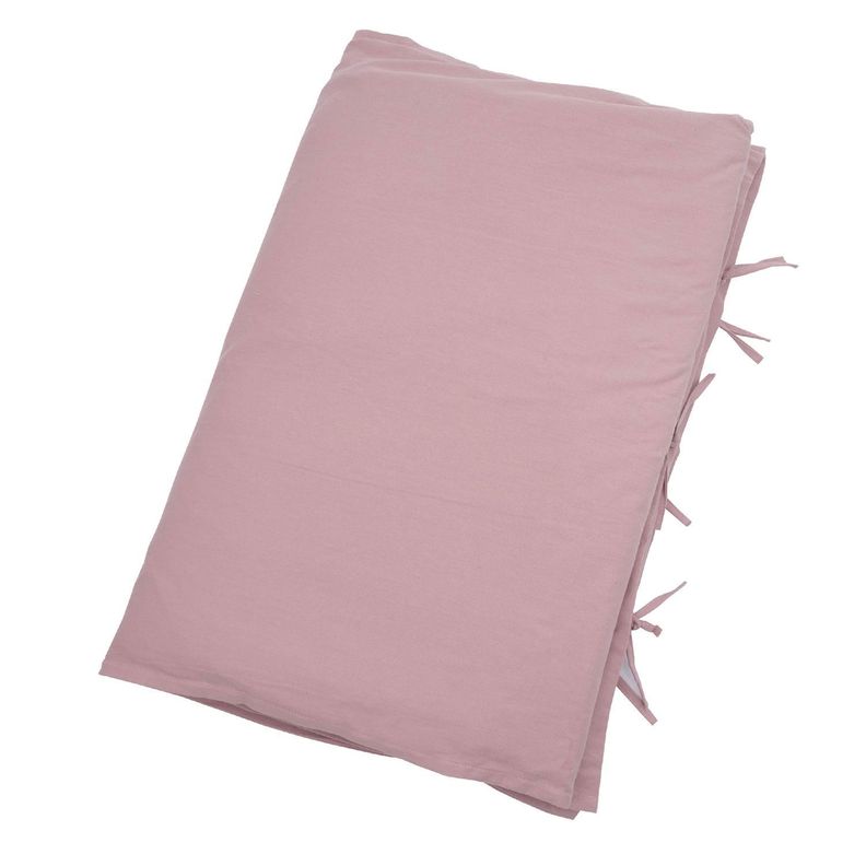 PIECERA ALGODON STONE WASH ROSA VIEJO 220X80 Rosado Nude