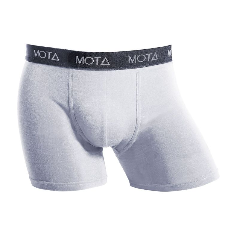 BOXER MEDIO ALGODON MOTA BLANCO-0
