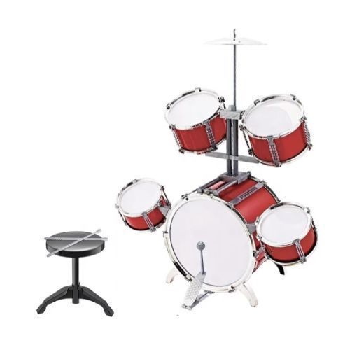 BATERIA GRANDE DE JUGUETE DE 5 TAMBORES-3