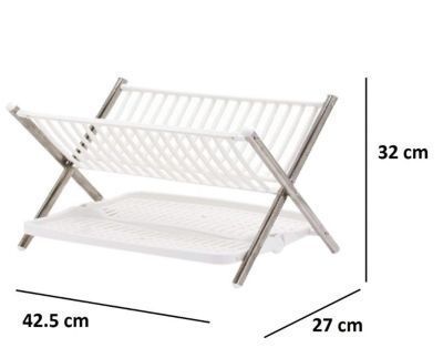 Secaplatos Escurridor Loza Multifuncional Plegable-1