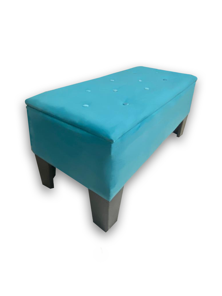 Banqueta Baul HVM Calipso Felpa-2