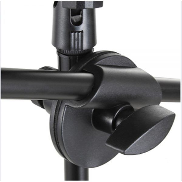 Pedestal Para Micrófono Con Boom Negro Introtech ITSTMI01-1
