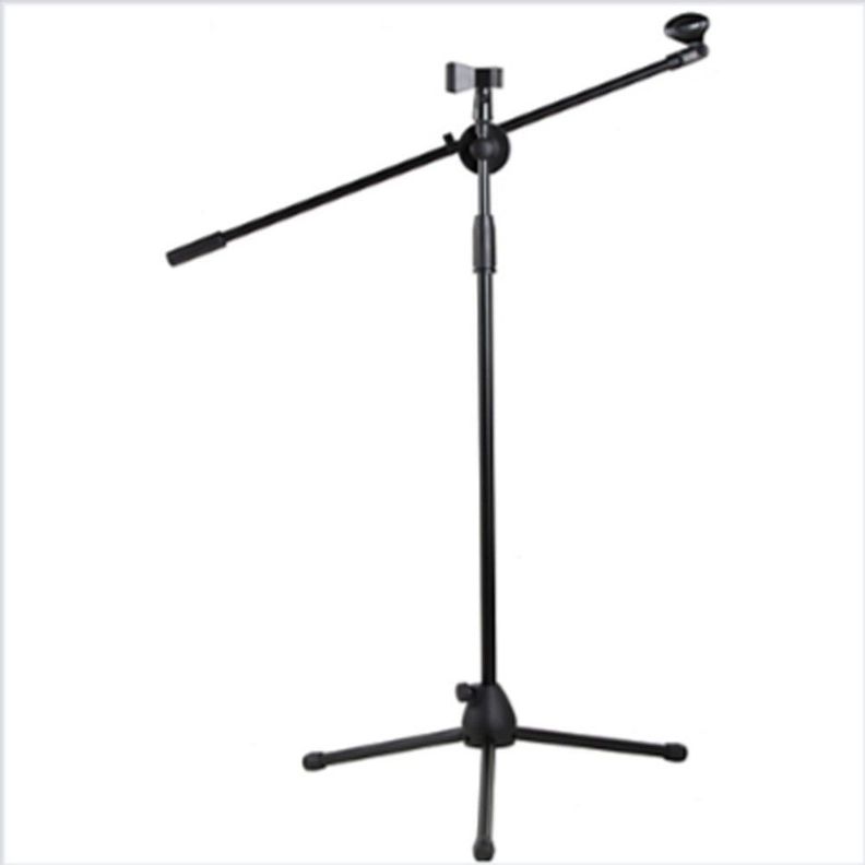 Pedestal Para Micrófono Con Boom Negro Introtech ITSTMI01-0