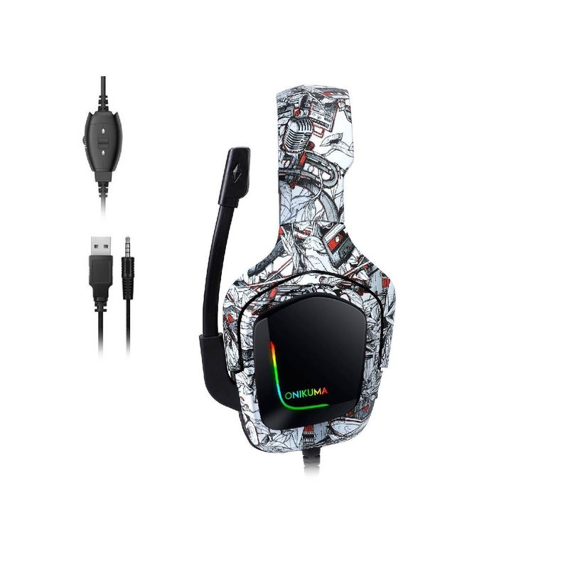 Audifonos Gamer Onikuma K20 Cammo Cassette-3