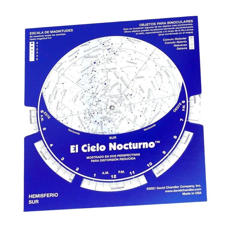 Planisferio Celeste Hemisferio Sur-0