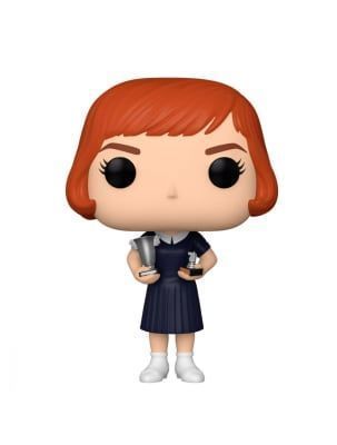 Figura Funko Pop, Beth Harmon with trophies - Gambito de dama - 1121-0