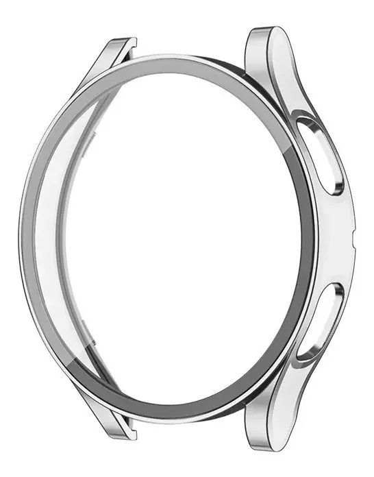 Protector Carcasa Para Samsung Watch 4 44mm Plata-0