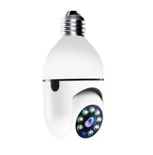 Camara Ip De Seguridad Ampolleta Motorizada 360° E27 Socket-0