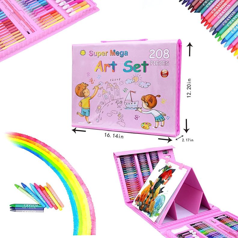 Set de arte 208 piezas-3