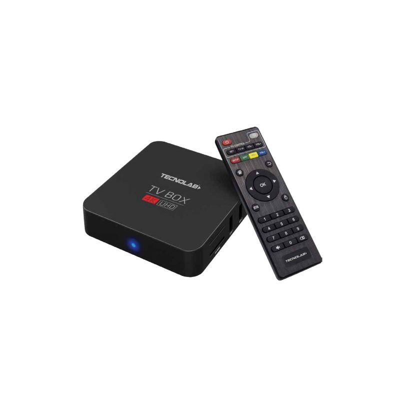 Smart Tv Box Media Streaming 4k Con Android 9 De 16gb - PuntoStore-0