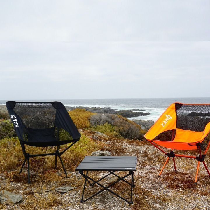 Mesa Plegable Ultraliviana Para Camping Negro Kano-5