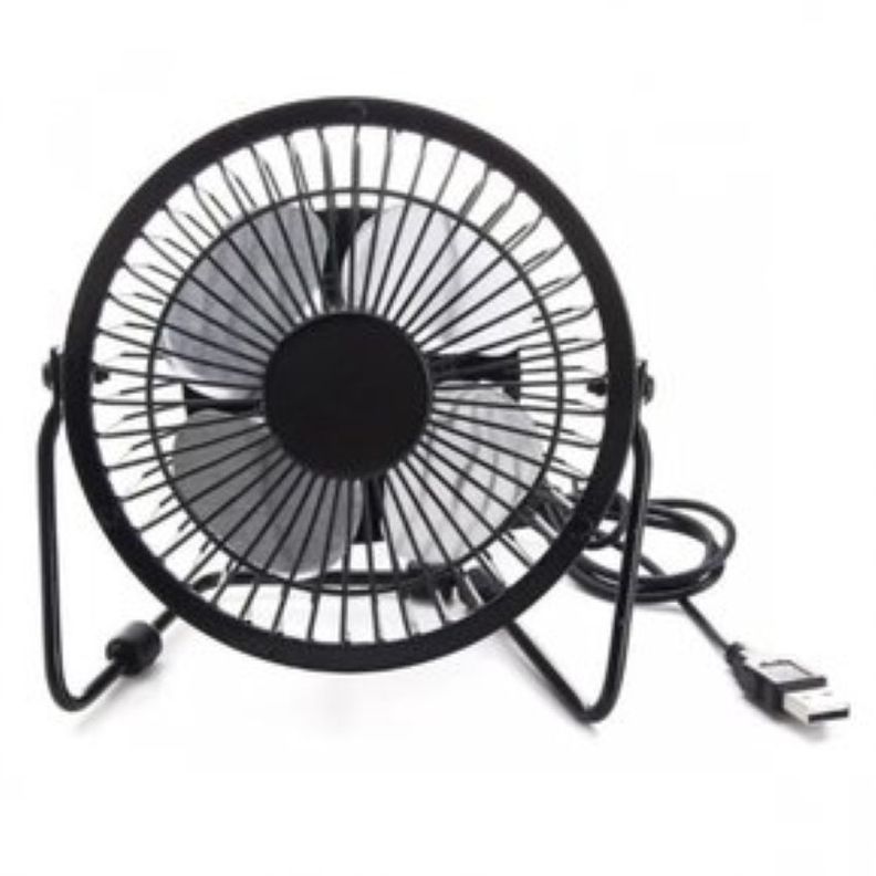 Ventilador Usb Pc Escritorio Casa Negro-1