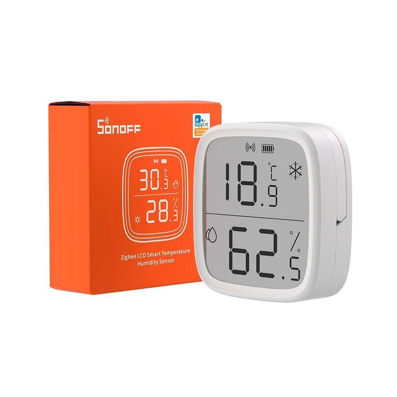 Monitor de Temperatura y Humedad SNZB-02D-0