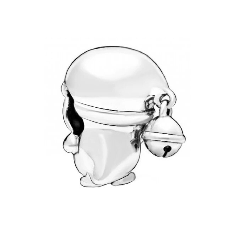 Charm Pingüino en Plata Fina 925 SILVER HEART-1