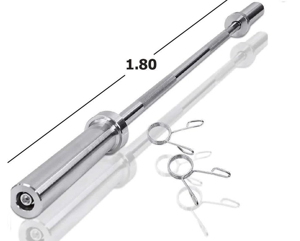 Barra Olímpica 15 Kg (1.80m)-1