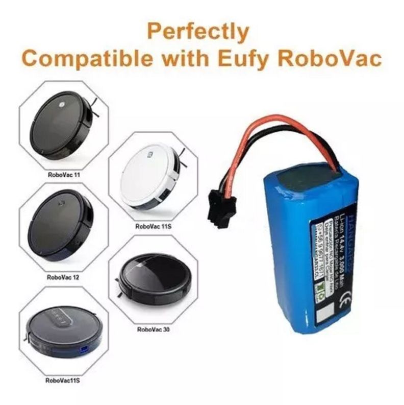 Rep. Batería 14.4 2ah Para Eufy Robovac 11s 12 15c-1