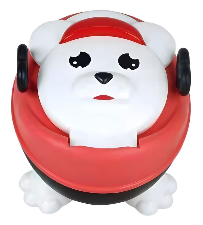 Pélela Bacinica Musical De Oso Bebe Con Material Resistente-0