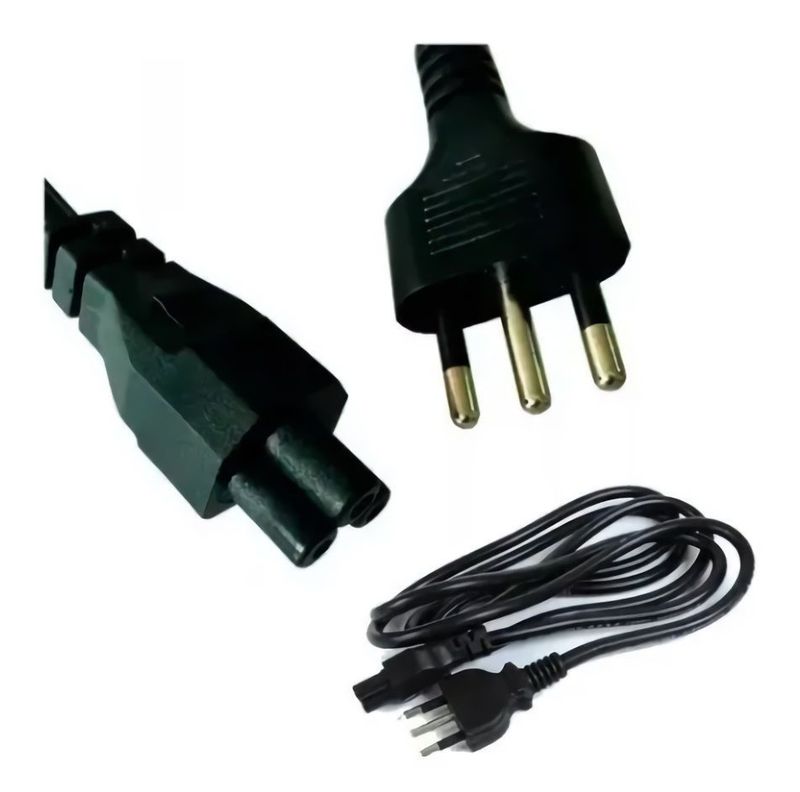 Cable Tipo Trebol de poder PC Cargador 1.8-1