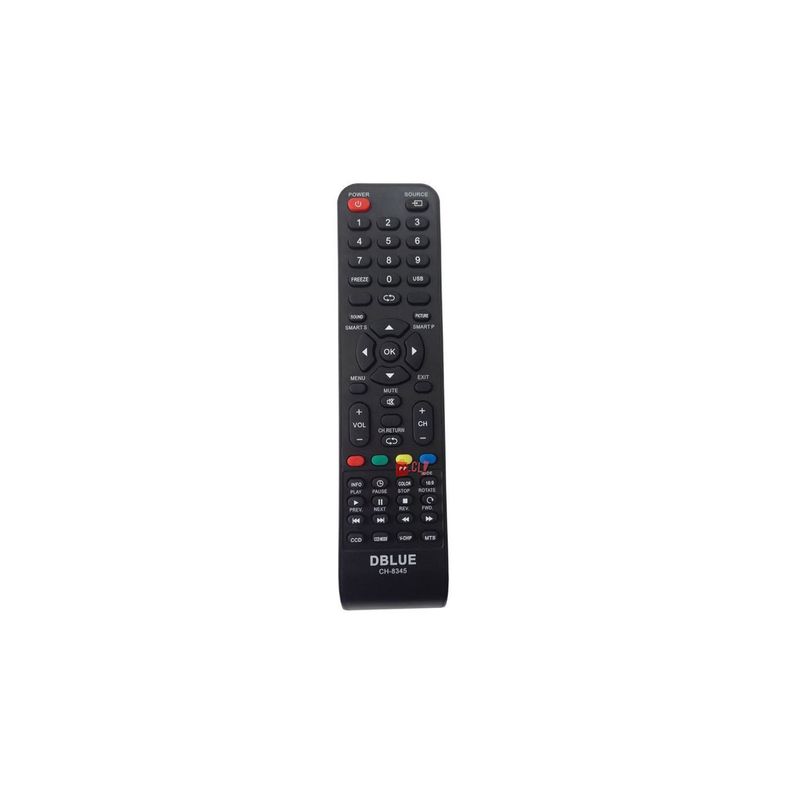Control Remoto Para Tv Aoc Ch8345 - PuntoStore Negro